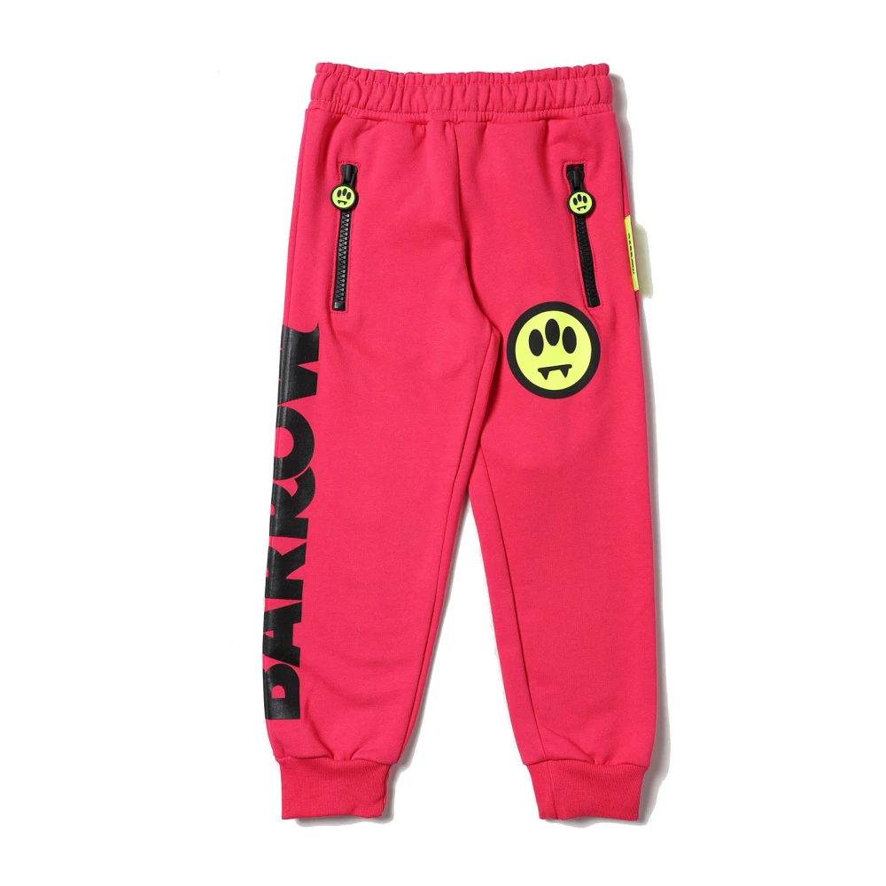 Barrow Röda Unisex Sweatpants för Barn Pink, Flicka