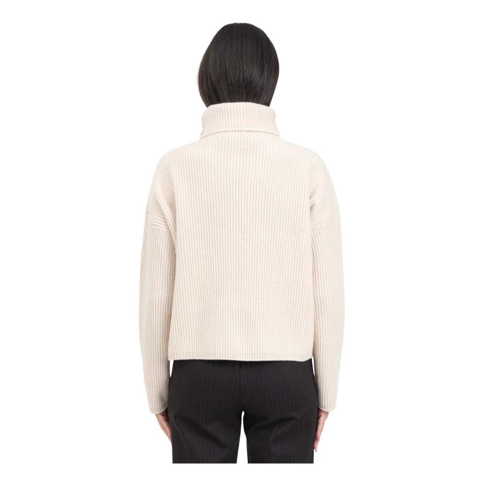 Max Mara Beige Coltrui Trui Beige Dames