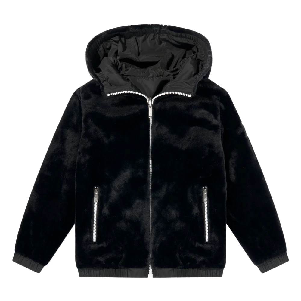 Moose Knuckles Unisex Black Simcoe Reversible Bunny Jacket