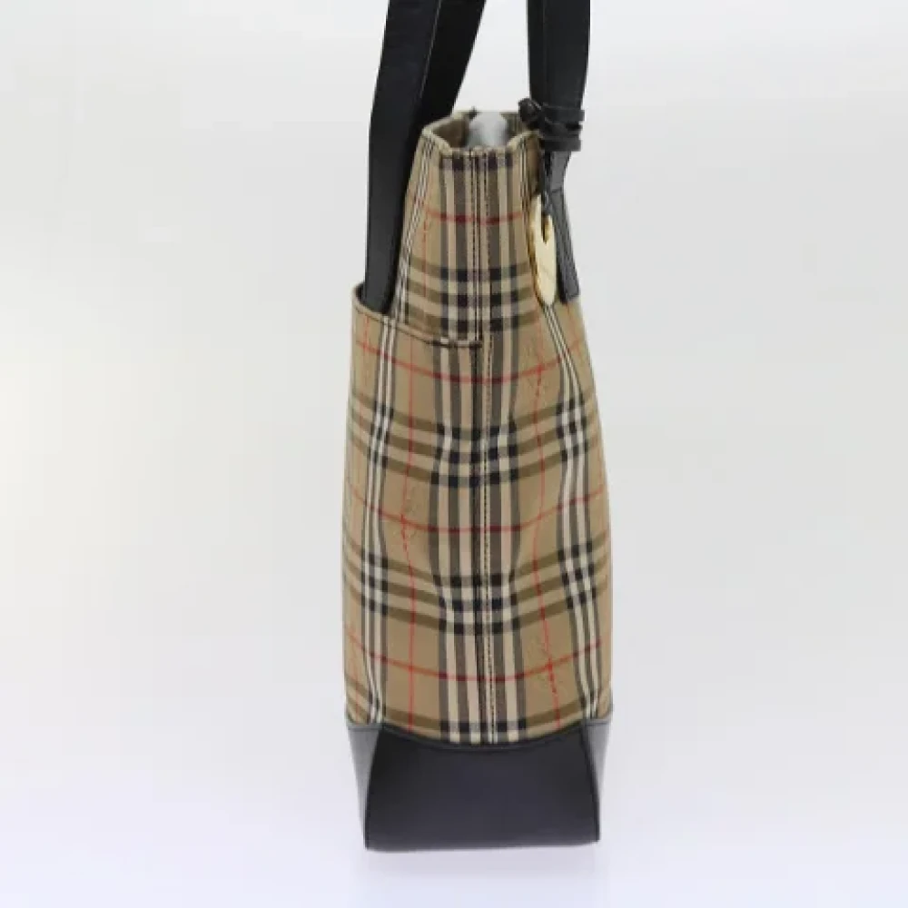 Burberry Vintage Pre-owned Nylon totes Beige Dames