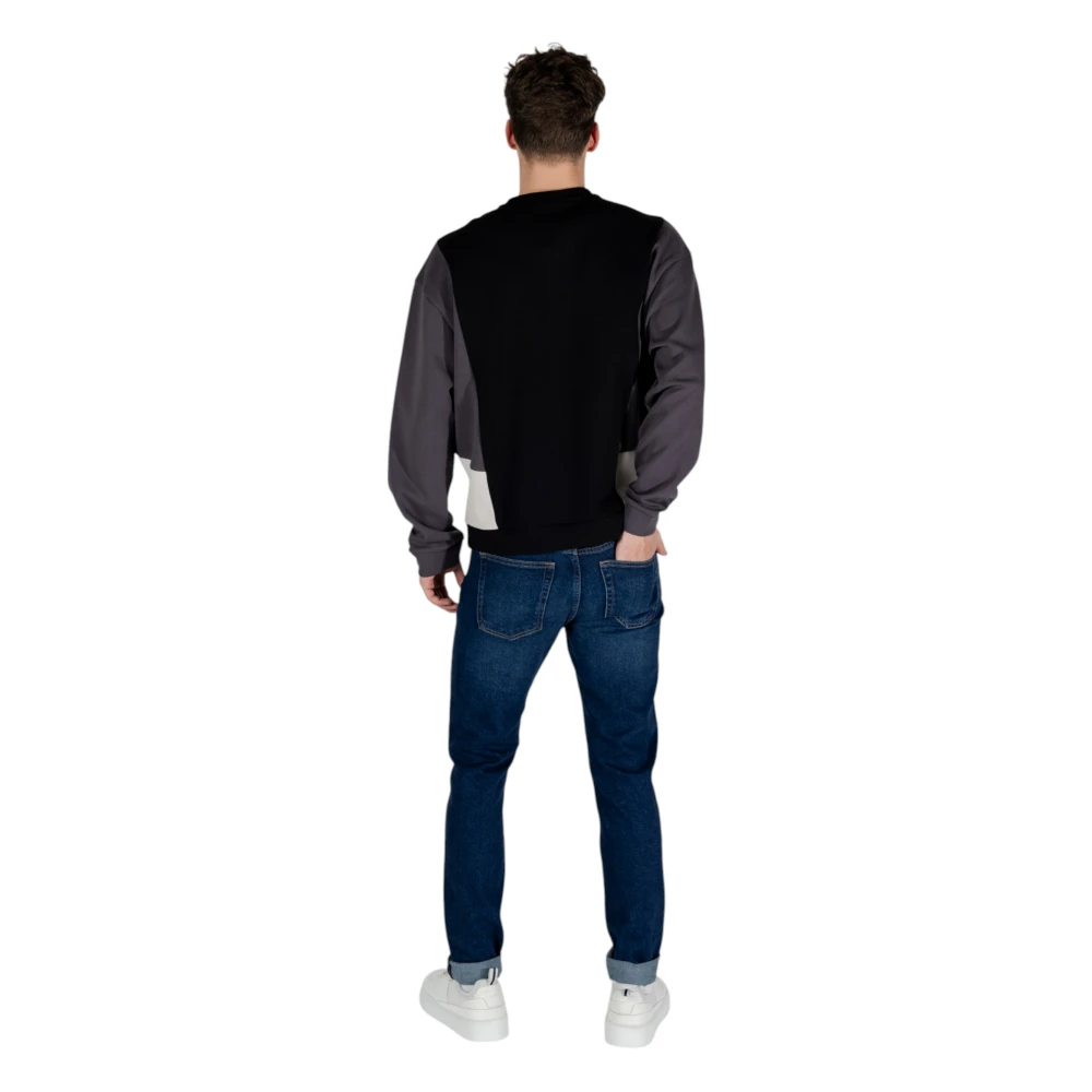 Emporio Armani EA7 Lente Zomer Sweatshirt Black Heren