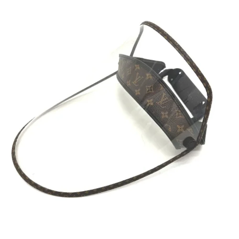 Louis Vuitton Vintage Pre-owned Cotton hats Brown Dames