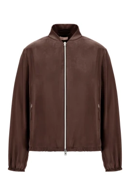 Zip Up Satin Jacket