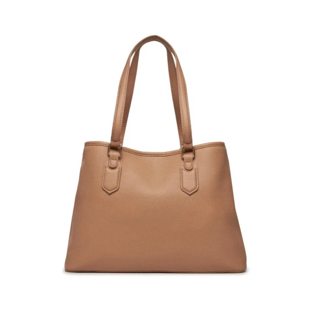 Valentino by Mario Valentino Stijlvolle Tote Bags om te Shoppen Beige Dames