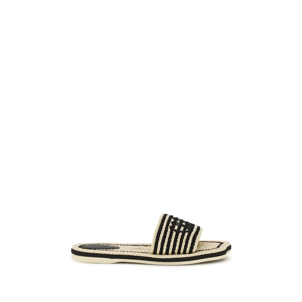 Chloé Sandali Logo "Sand" - Immagine 3
