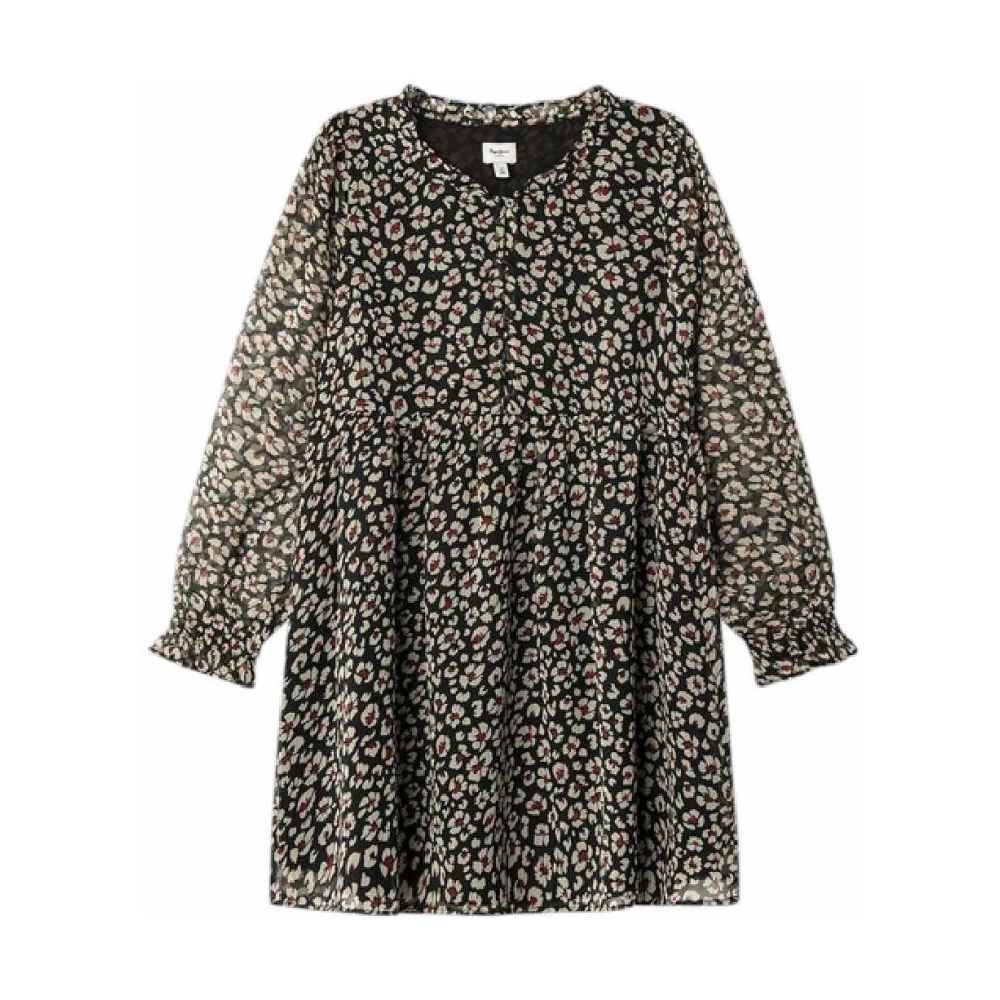 Pepe Jeans Girls Multicolor Dresses, 12 Y, Doll Dress