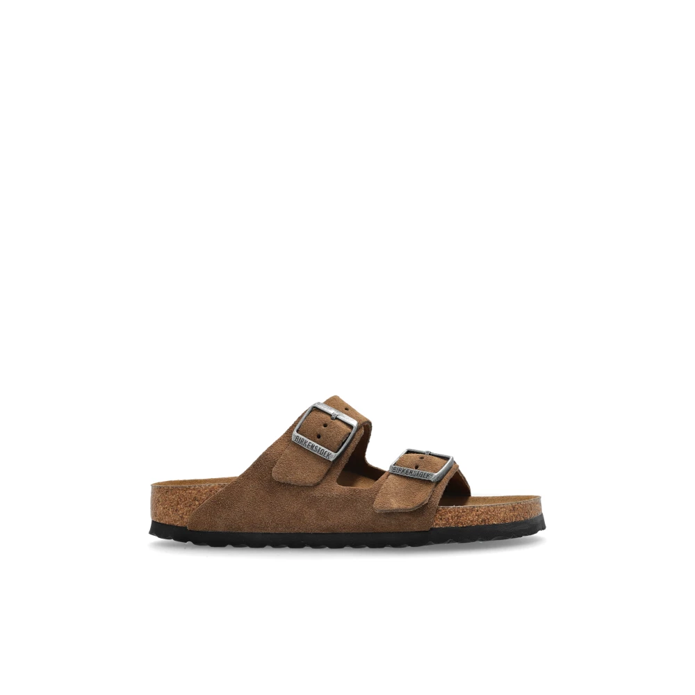 Birkenstock Women's Brown Slides Arizona Bs - Sliders - 8 Uk - Shoes