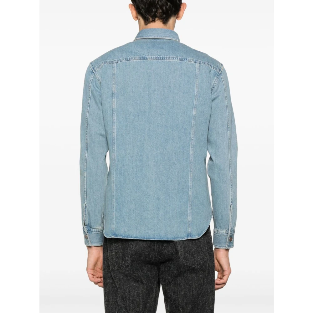 Tom Ford Stijlvolle Overhemden Collectie Blue Heren