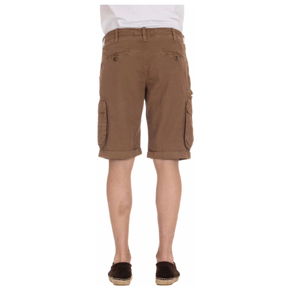 Myths Cargo Bermuda Shorts in Bruin Brown Heren
