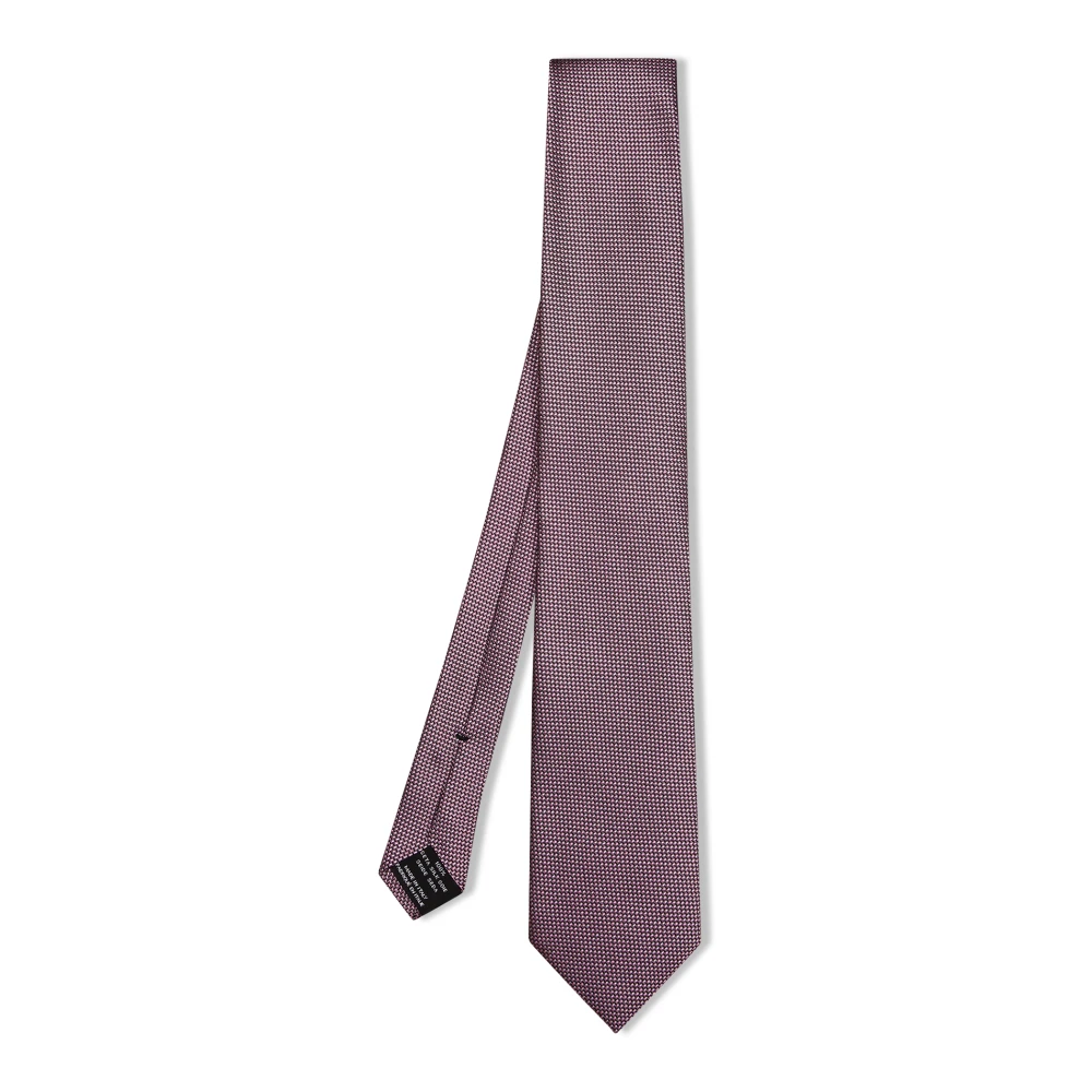 Tom Ford Men's Pink Ties, One Size, Silk Jacquard Tie