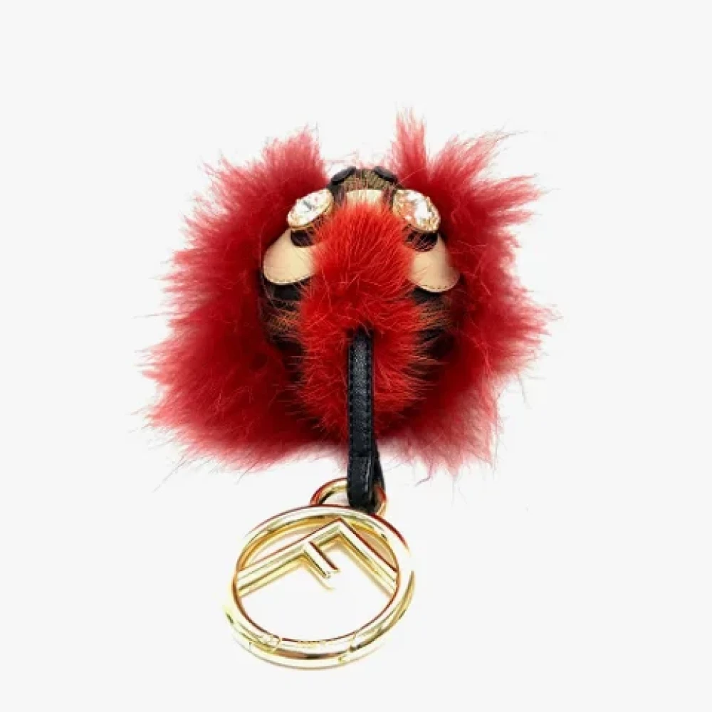 Fendi Vintage Pre-owned Fabric key-holders Red Dames