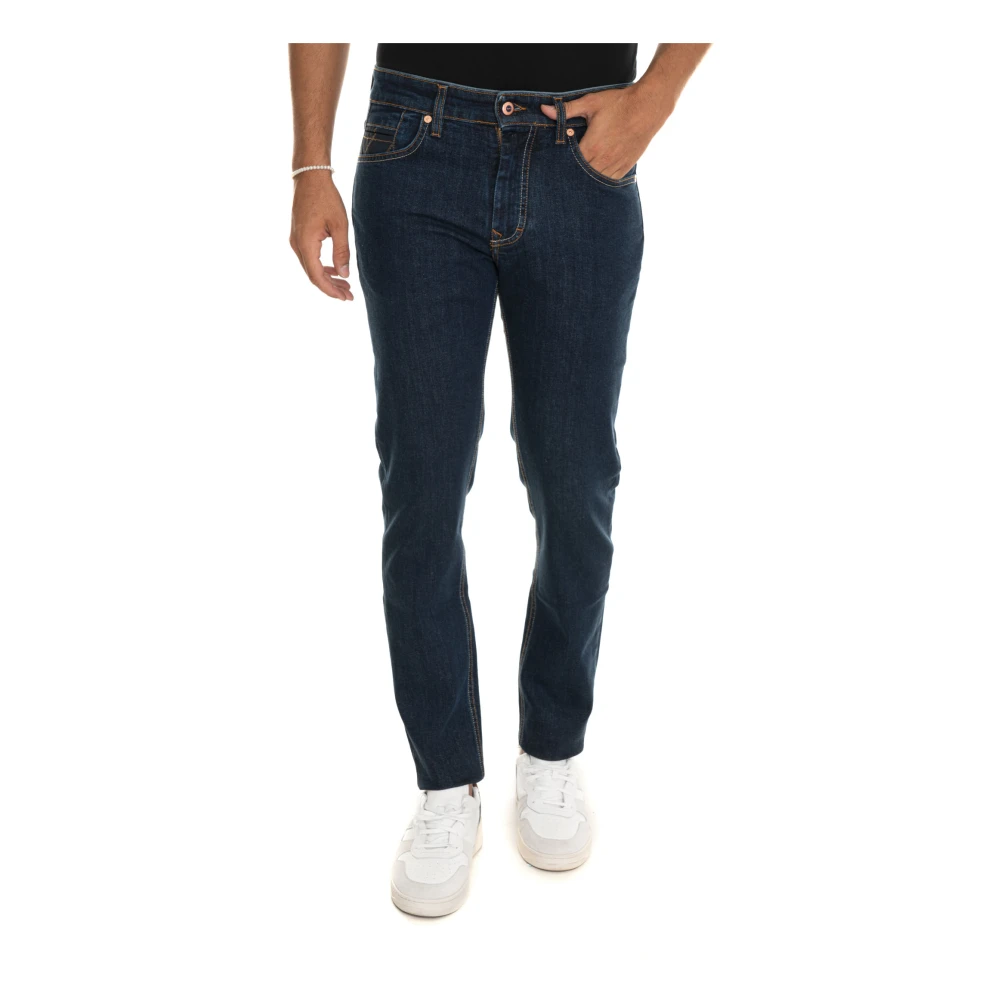 Harmont & Blaine Klassieke Denim Jeans voor dagelijks gebruik Blue Heren