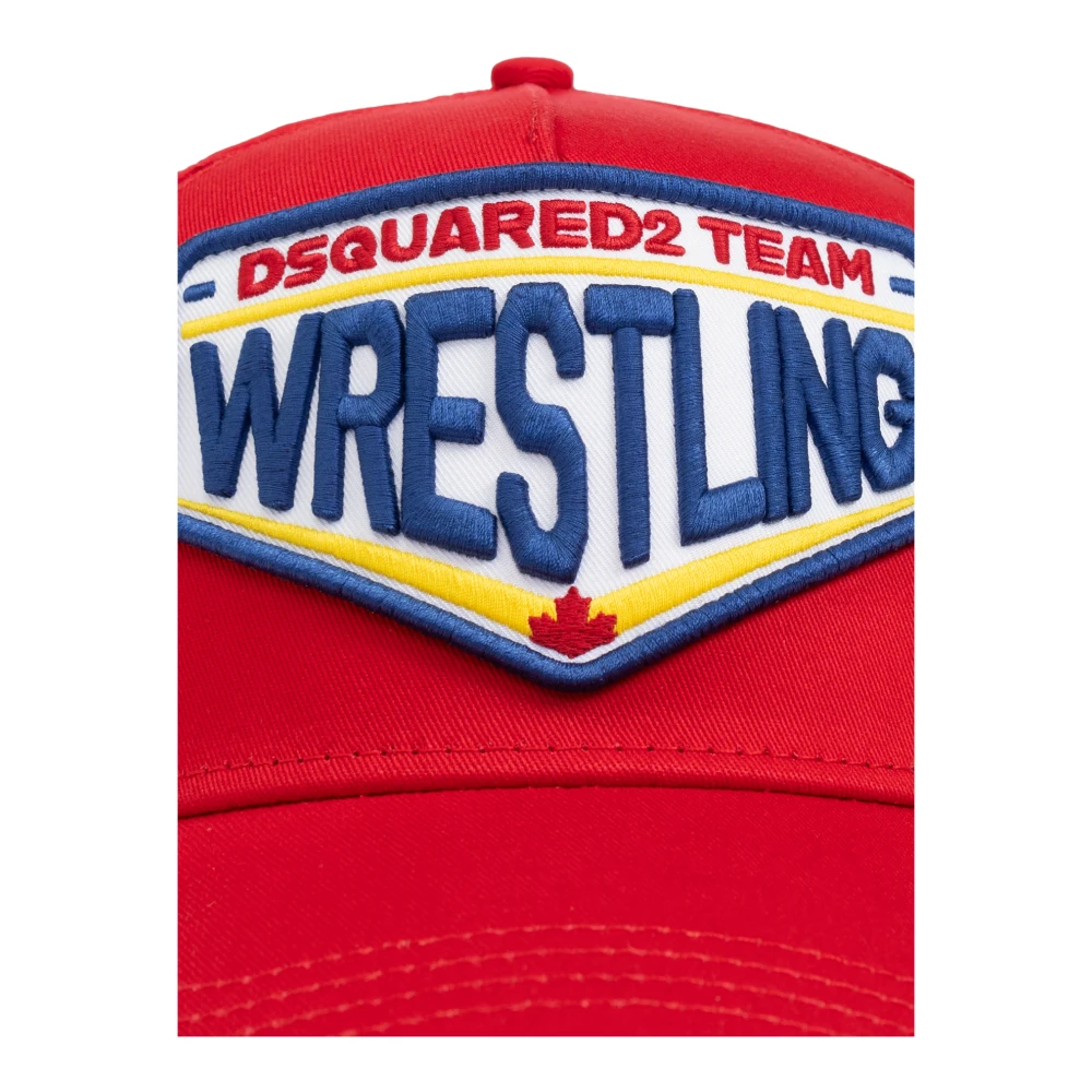 Dsquared2 Baseballpet Red Heren