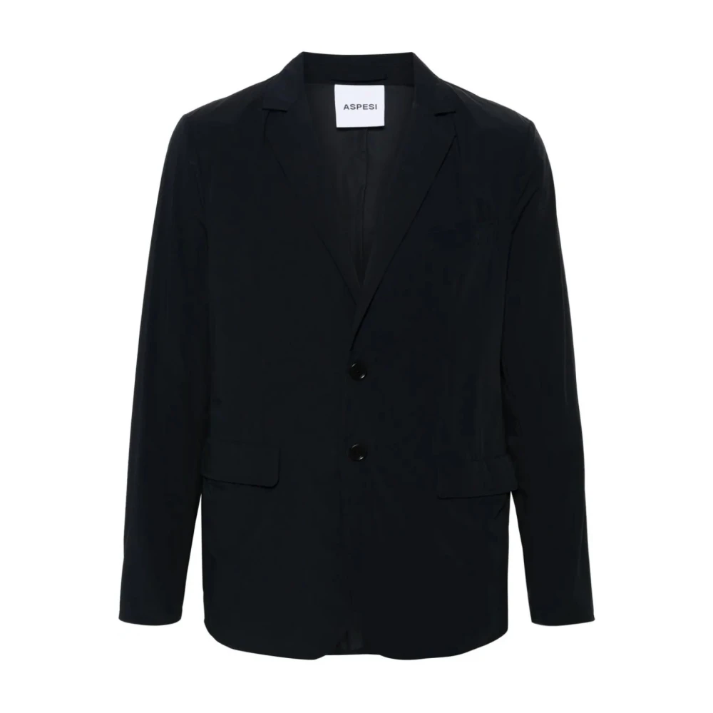 Aspesi Stretch Jas Blue Heren