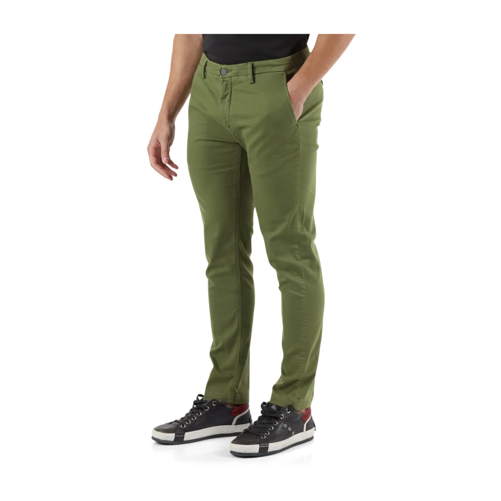 Replay Slim Fit Chino Jeans Ultra Light Green Heren