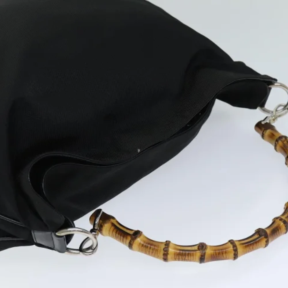 Gucci Vintage Pre-owned Nylon gucci-bags Brown Dames