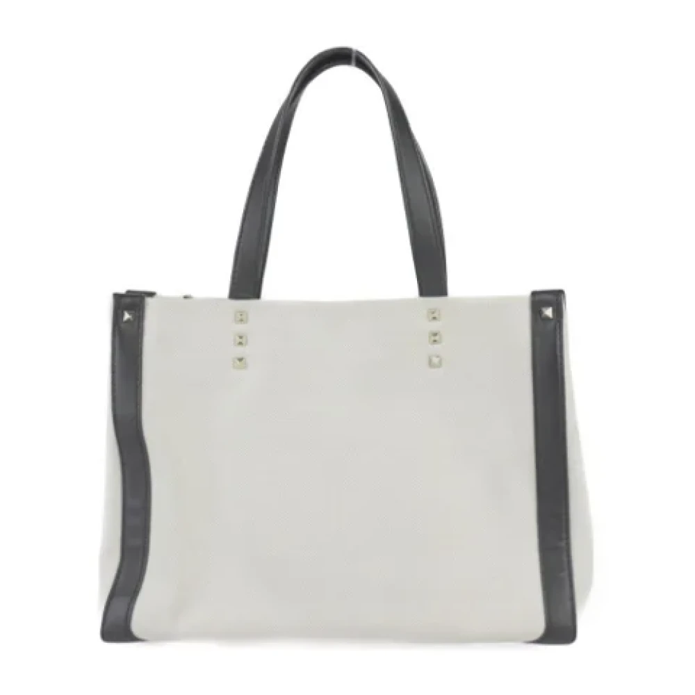 Valentino Vintage Pre-owned Canvas handbags Black Dames