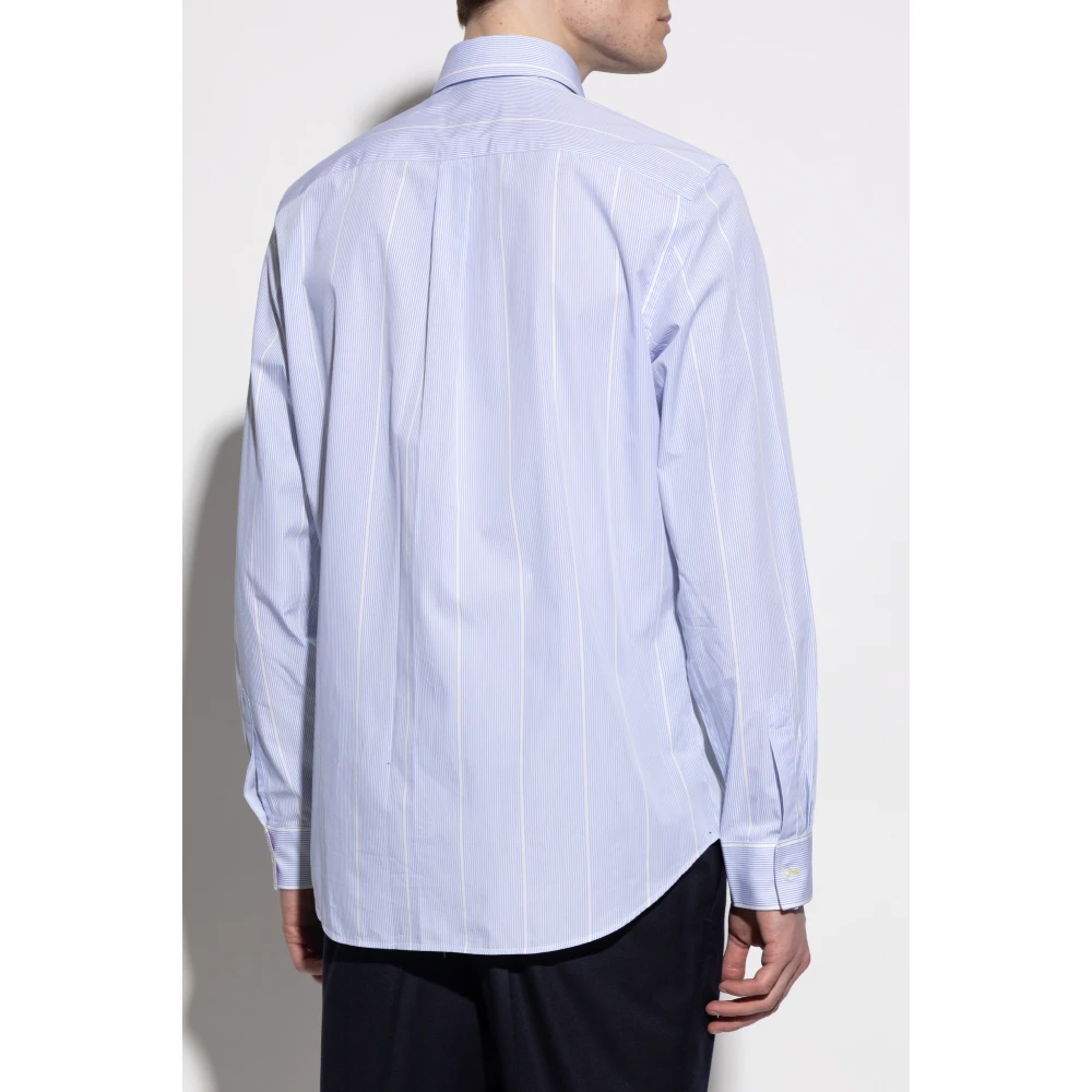 Paul Smith Overhemd met gestreept patroon Blue Heren