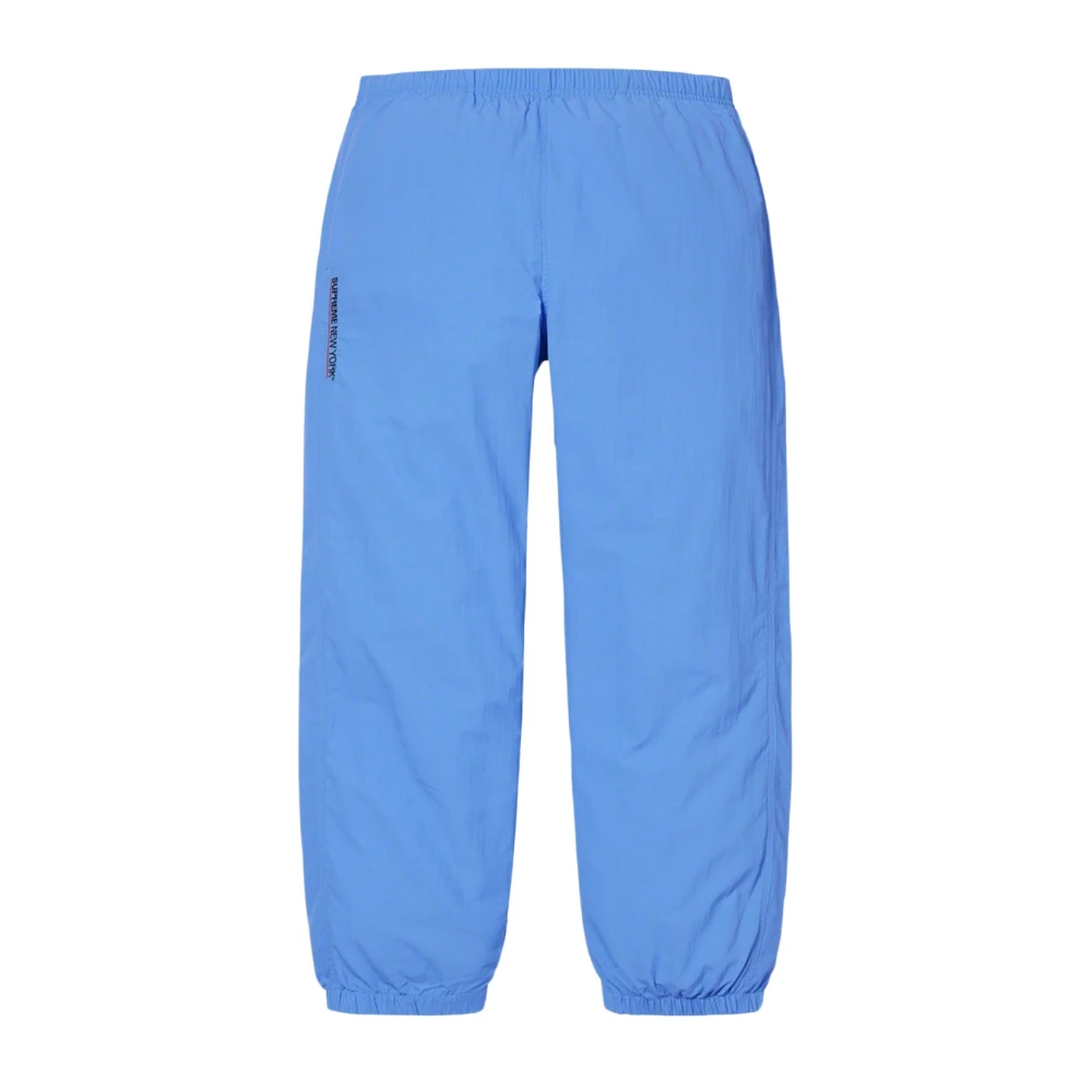 Supreme Blauwe waterbestendige nylon warm-up broek Blue Heren