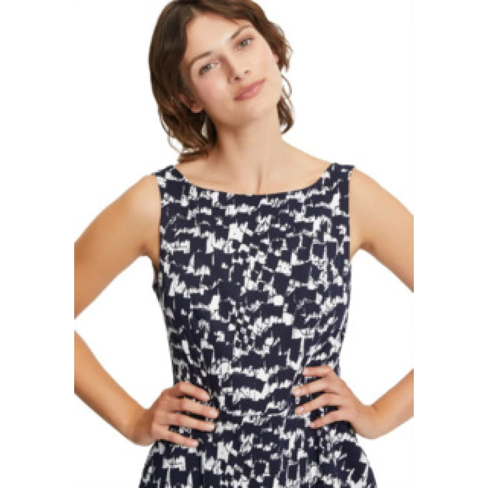 Vera Mont Elegante Cocktailjurk Dames Blue Dames