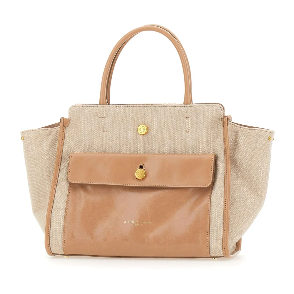 Gianni Chiarini Women's Beige Cher Shoulder Bag