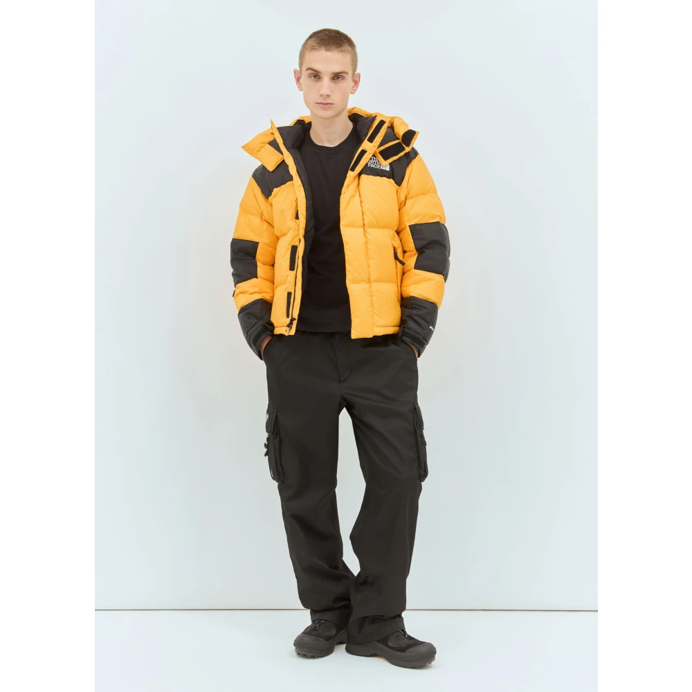 The North Face Baltoro Donsjas met Afneembare Capuchon Yellow Heren