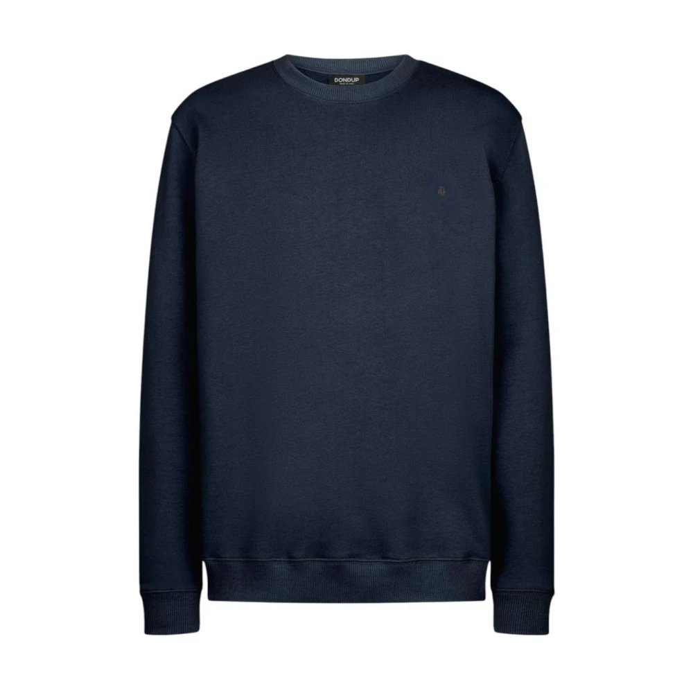 Dondup Svart Regular-Fit Crew-Neck Sweatshirt
