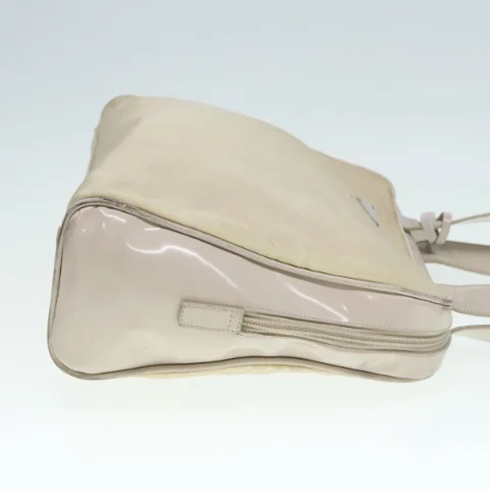 Prada Vintage Pre-owned Nylon totes Beige Dames