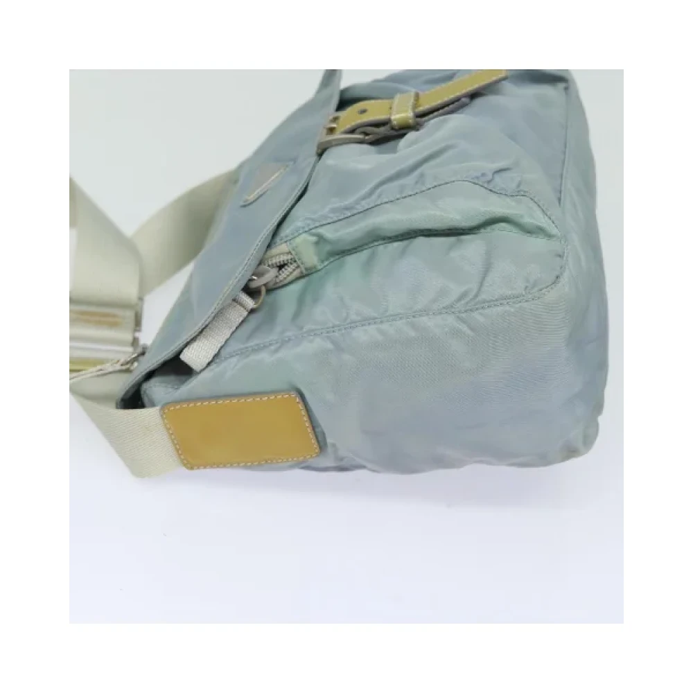Prada Vintage Pre-owned Nylon prada-bags Gray Dames