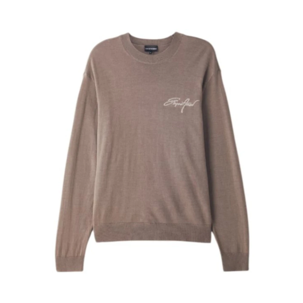Emporio Armani Uomo Marrone Maglie, S, New,