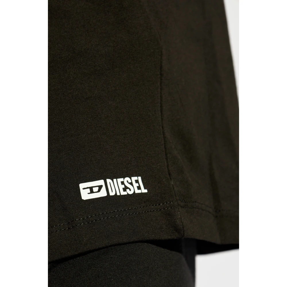 Diesel Driepack T-shirts Black Heren