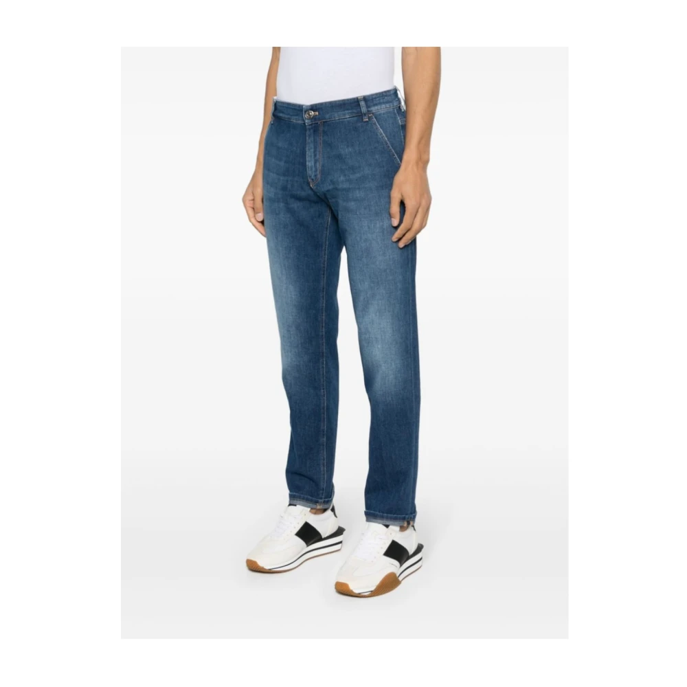 PT Torino Slim-Fit Jeans Stijlvol en Trendy Blue Heren