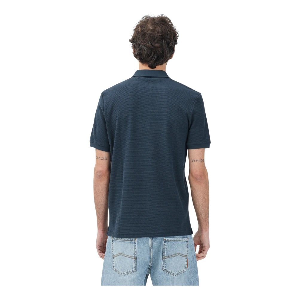 Lyle & Scott Blauw Polo Shirt Casual Veelzijdig Ontwerp Blue Heren