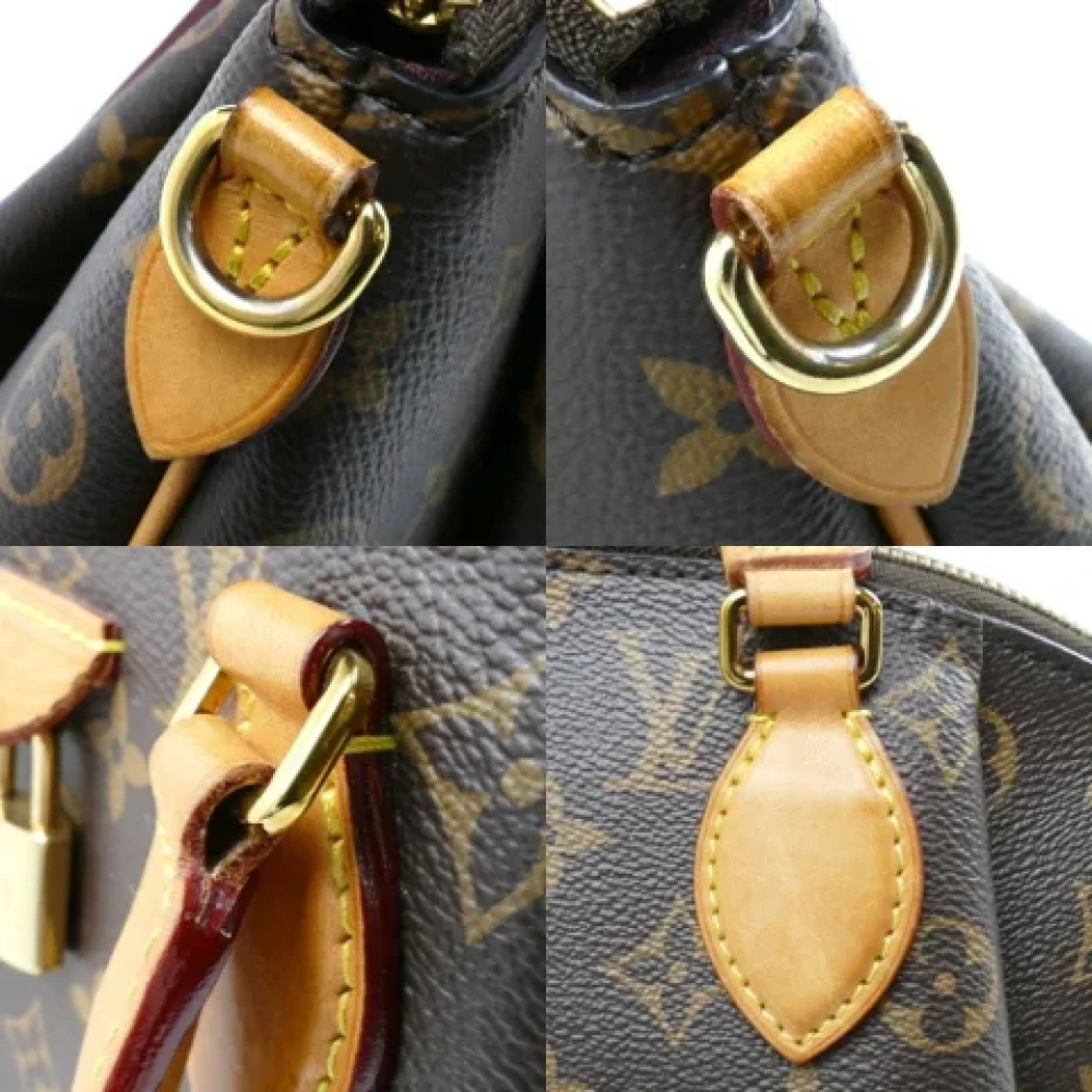 Louis Vuitton Vintage Pre-owned Canvas handbags Brown Dames