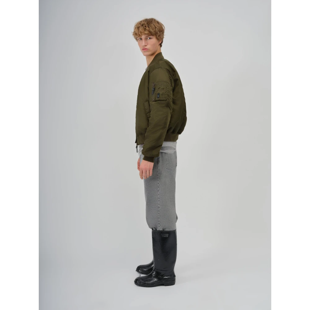 Bacon M Bomber Twill Green Heren