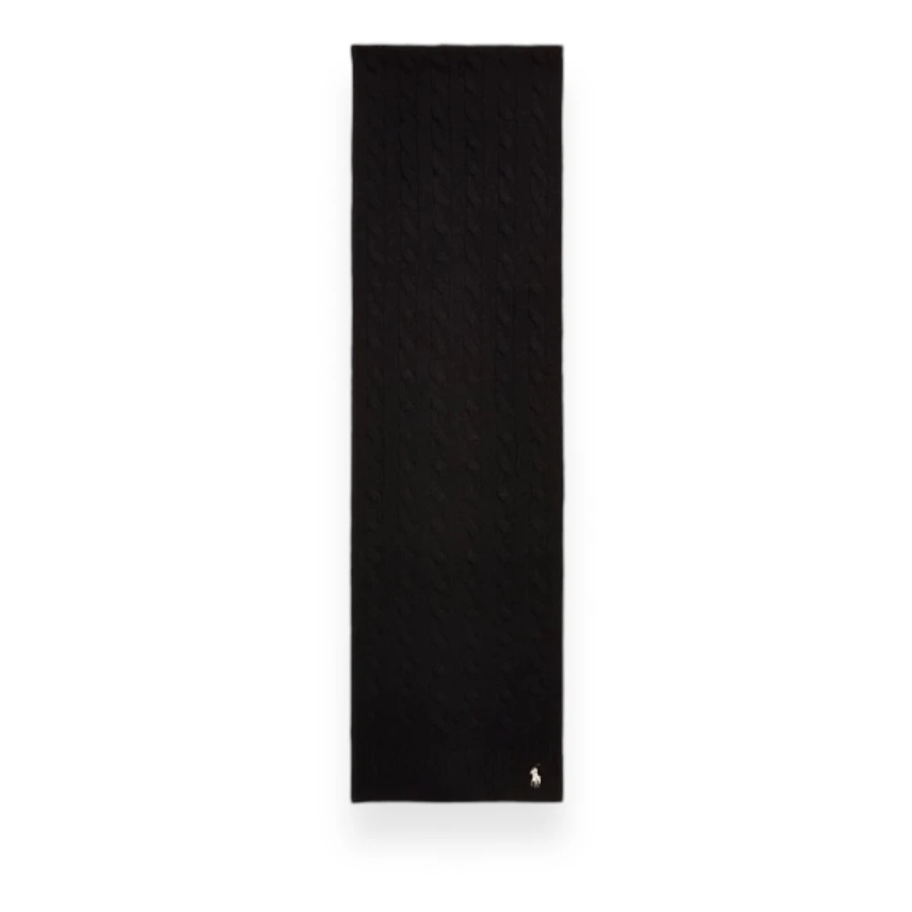 Polo Ralph Lauren Kasjmier Sjaal in Diverse Kleuren Black Dames