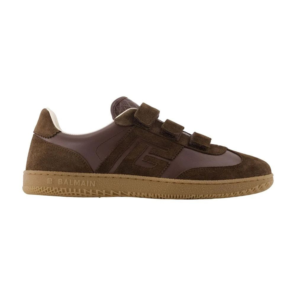 Balmain Brown Swan Scratch Trainers - Male - Sneakers - 7 Uk - Shoes