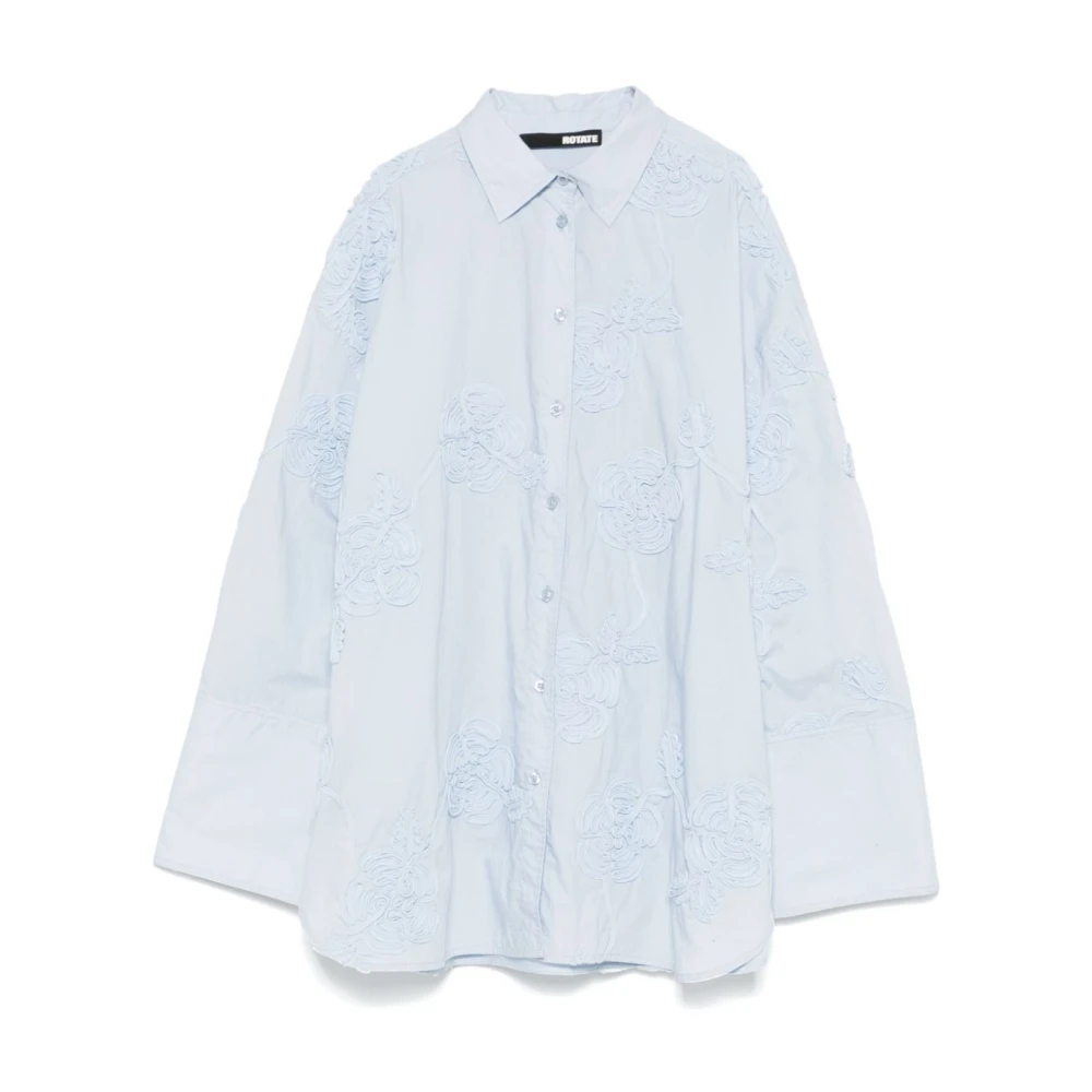 Rotate Birger Christensen Celeste Shirt Blue Dames