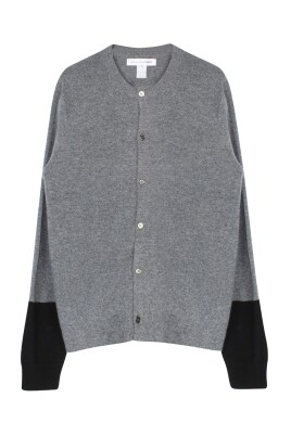 grey-v-neck-wool-cardigan