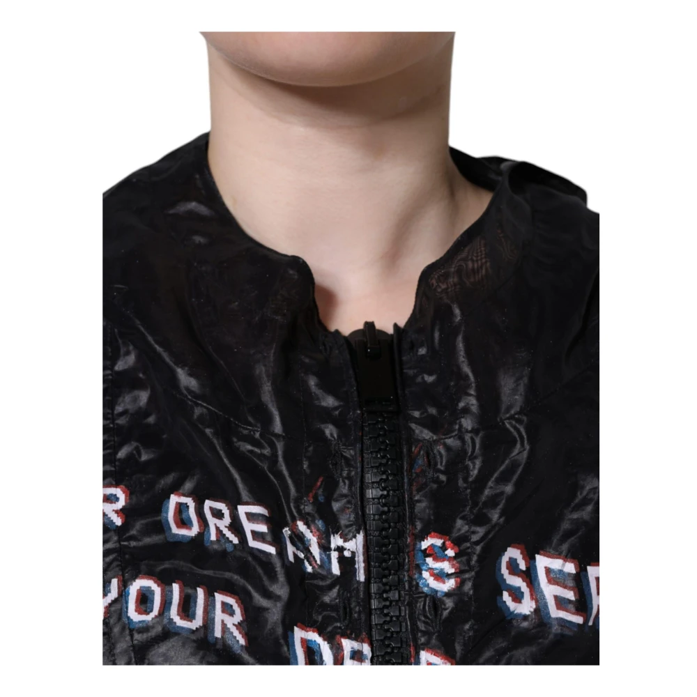 Dolce & Gabbana Multicolor Print Hoodie Dames Multicolor Dames