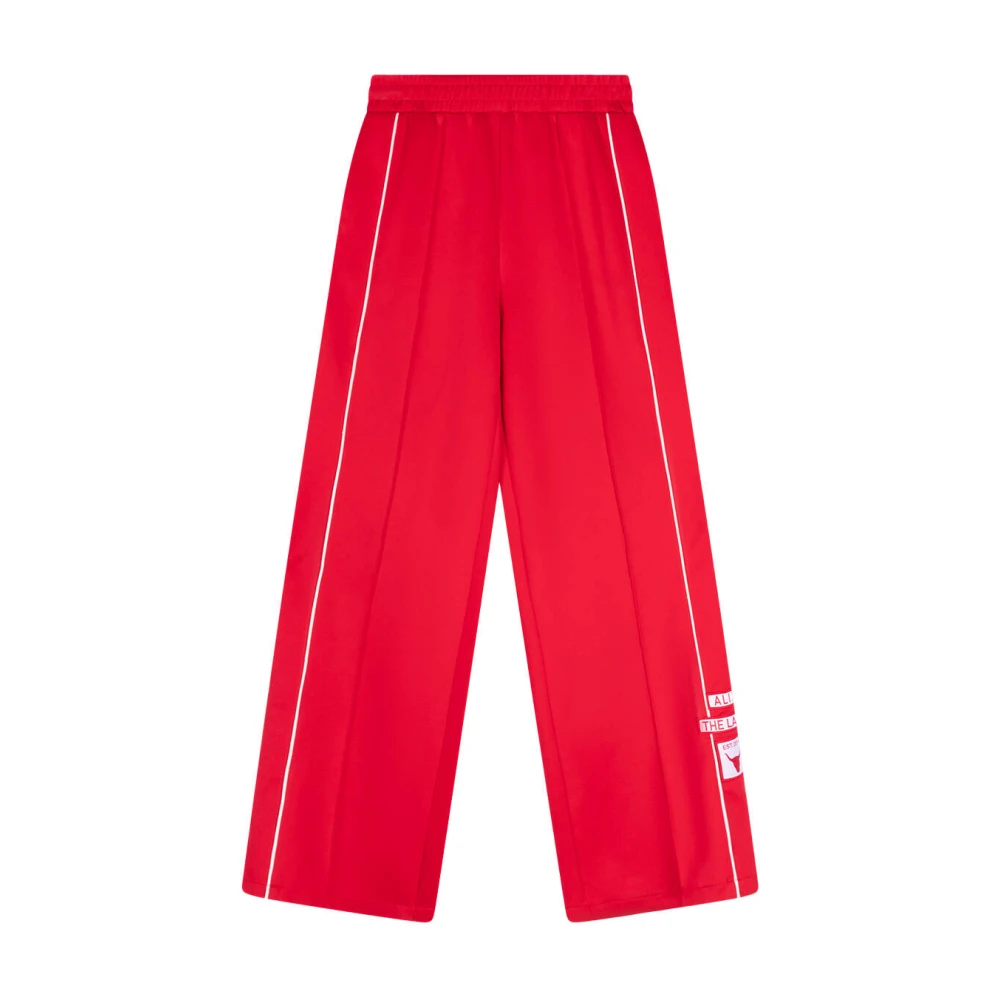 Alix The Label Gebreide Trainingsbroek Red Dames