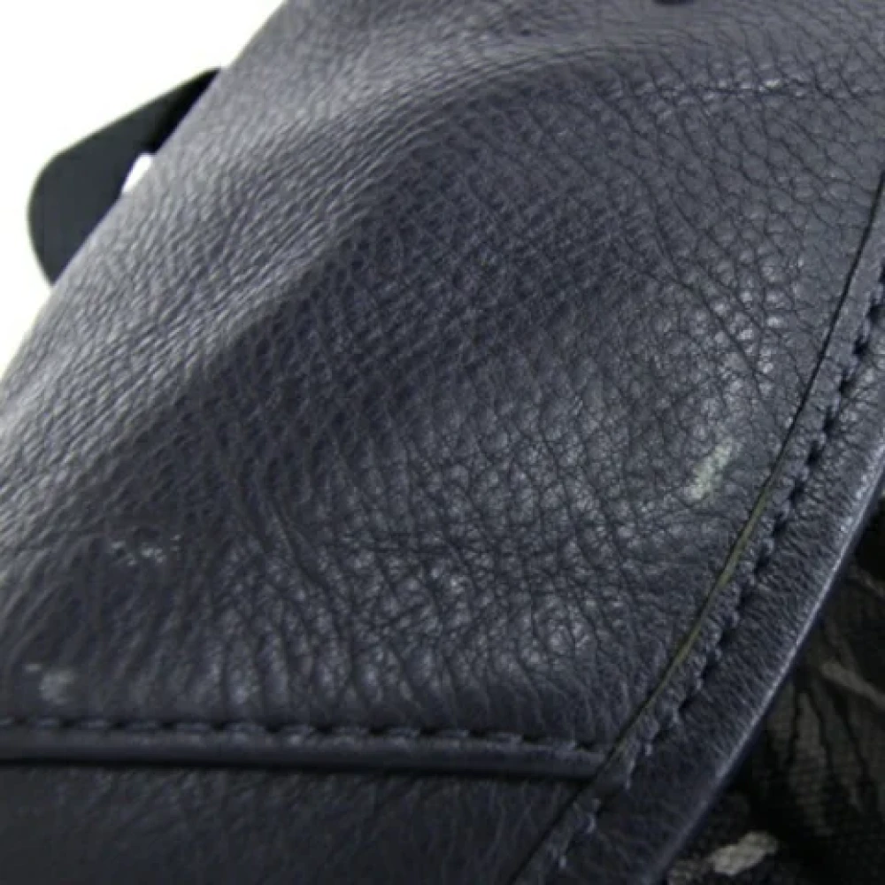 Coach Pre-owned Coated canvas backpacks Blue Dames