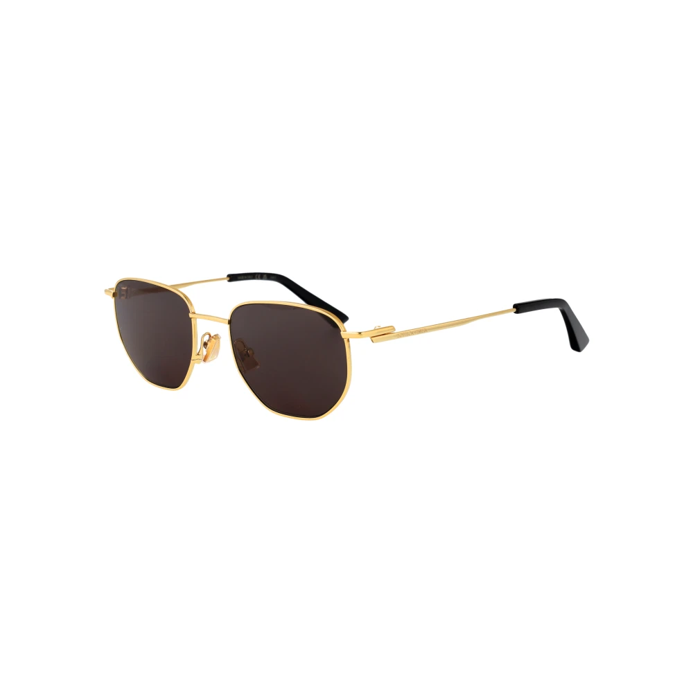 Bottega Veneta Unisex Giallo Occhiali Da Sole Squadrati