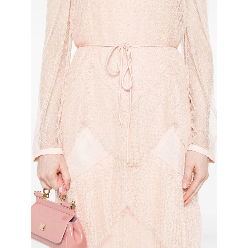 Twinset Stijlvolle Jurk Set Pink Dames