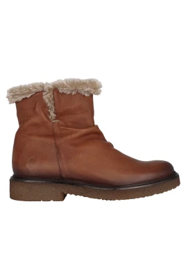 Ankelboots med ullkant
