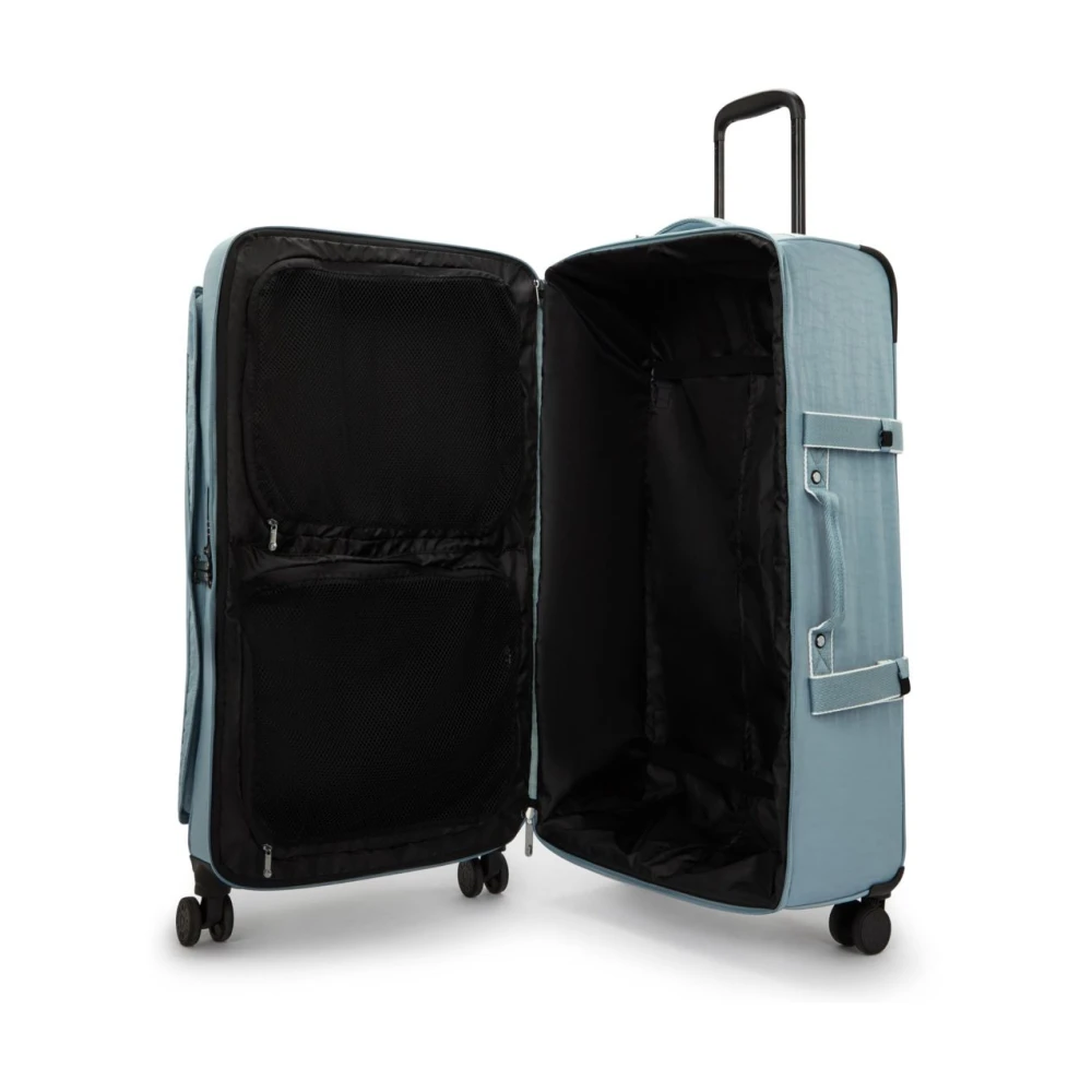 Kipling Spontane Trolley met 4 Wielen Blue Unisex