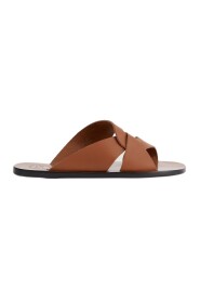 Sandali in pelle piatta Allai