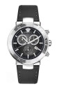 chronographe-bracelet-en-cuir-montre-a-quartz-avec-date