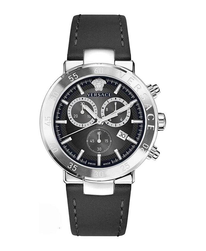 chronographe-bracelet-en-cuir-montre-a-quartz-avec-date