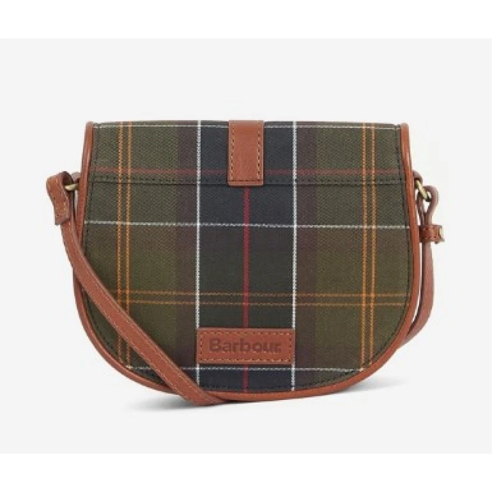 Barbour Katrine Tartan Leren Jas Multicolor Dames